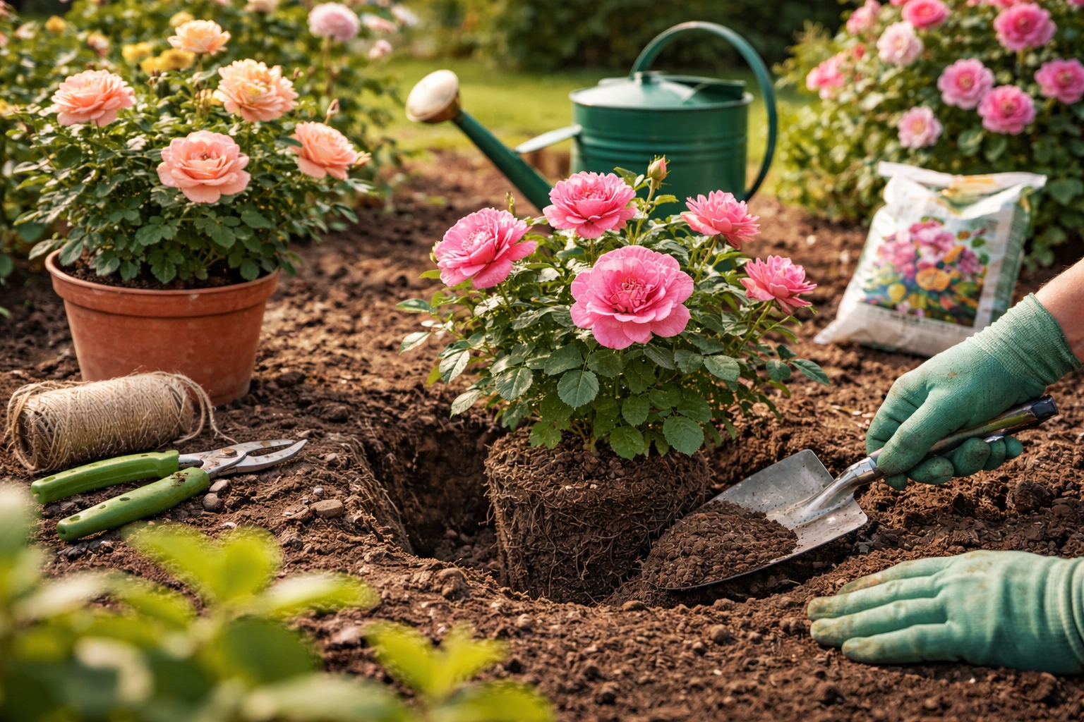 Când se plantează trandafirii? Perioada corectă pentru fiecare tip
